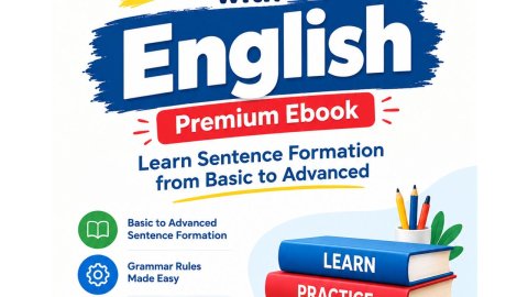 Magic with English Premium Ebook | Learn Sentence Formation from Basic to Advanced